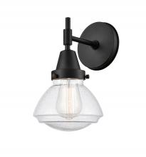 Innovations Lighting 447-1W-BK-G324-LED - Olean - 1 Light - 7 inch - Matte Black - Sconce