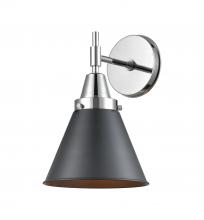 Innovations Lighting 447-1W-PC-M13-BK-LED - Appalachian - 1 Light - 8 inch - Polished Chrome - Sconce