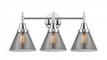 Innovations Lighting 447-3W-PC-G43-LED - Cone - 3 Light - 26 inch - Polished Chrome - Bath Vanity Light