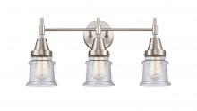 Innovations Lighting 447-3W-SN-G184S-LED - Canton - 3 Light - 23 inch - Satin Nickel - Bath Vanity Light