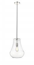 Innovations Lighting 491-1P-PN-G572-12-LED - Fairfield - 1 Light - 12 inch - Polished Nickel - Cord hung - Mini Pendant