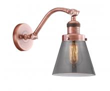 Innovations Lighting 515-1W-AC-G63-LED - Cone - 1 Light - 7 inch - Antique Copper - Adjustable Sconce