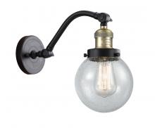 Innovations Lighting 515-1W-BAB-G204-6-LED - Beacon - 1 Light - 6 inch - Black Antique Brass - Adjustable Sconce
