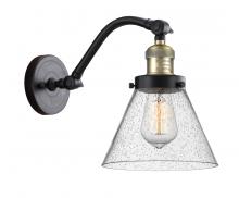 Innovations Lighting 515-1W-BAB-G44-LED - Cone - 1 Light - 8 inch - Black Antique Brass - Adjustable Sconce
