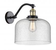 Innovations Lighting 515-1W-BAB-G74-L-LED - Bell - 1 Light - 12 inch - Black Antique Brass - Adjustable Sconce