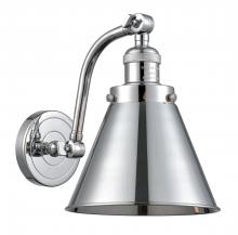 Innovations Lighting 515-1W-PC-M13-PC-LED - Appalachian - 1 Light - 8 inch - Polished Chrome - Adjustable Sconce
