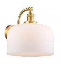 Innovations Lighting 515-1W-SG-G71-L - Bell - 1 Light - 12 inch - Satin Gold - Adjustable Sconce