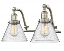 Innovations Lighting 515-2W-SN-G44 - Cone - 2 Light - 18 inch - Brushed Satin Nickel - Adjustable Bath Vanity Light