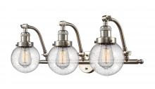 Innovations Lighting 515-3W-SN-G204-6 - Beacon - 3 Light - 26 inch - Brushed Satin Nickel - Adjustable Bath Vanity Light