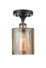 Innovations Lighting 516-1C-BAB-G116-LED - Cobbleskill - 1 Light - 5 inch - Black Antique Brass - Semi-Flush Mount