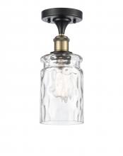 Innovations Lighting 516-1C-BAB-G352-LED - Candor - 1 Light - 5 inch - Black Antique Brass - Semi-Flush Mount