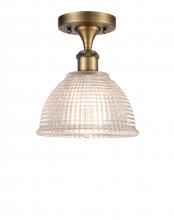 Innovations Lighting 516-1C-BB-G422-LED - Arietta - 1 Light - 8 inch - Brushed Brass - Semi-Flush Mount