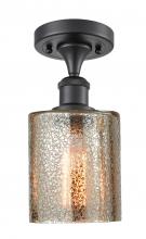 Innovations Lighting 516-1C-BK-G116-LED - Cobbleskill - 1 Light - 5 inch - Matte Black - Semi-Flush Mount