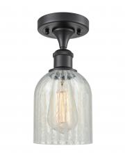 Innovations Lighting 516-1C-BK-G2511-LED - Caledonia - 1 Light - 5 inch - Matte Black - Semi-Flush Mount