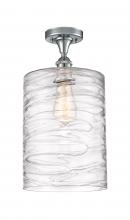 Innovations Lighting 516-1C-PC-G1113-L-LED - Cobbleskill - 1 Light - 9 inch - Polished Chrome - Semi-Flush Mount