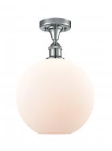 Innovations Lighting 516-1C-PC-G121-10-LED - Athens - 1 Light - 10 inch - Polished Chrome - Semi-Flush Mount