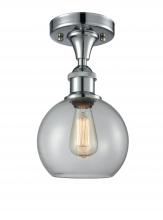 Innovations Lighting 516-1C-PC-G122-LED - Athens - 1 Light - 8 inch - Polished Chrome - Semi-Flush Mount