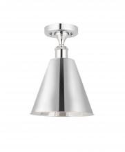 Innovations Lighting 516-1C-PC-MBC-8-PC-LED - Berkshire - 1 Light - 8 inch - Polished Chrome - Semi-Flush Mount