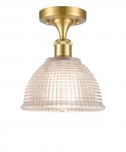 Innovations Lighting 516-1C-SG-G422-LED - Arietta - 1 Light - 8 inch - Satin Gold - Semi-Flush Mount