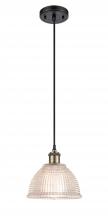 Innovations Lighting 516-1P-BAB-G422-LED - Arietta - 1 Light - 8 inch - Black Antique Brass - Cord hung - Mini Pendant