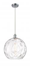 Innovations Lighting 516-1P-PC-G1215-14-LED - Athens Water Glass - 1 Light - 13 inch - Polished Chrome - Cord hung - Pendant