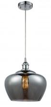 Innovations Lighting 516-1P-PC-G93-L-LED - Fenton - 1 Light - 11 inch - Polished Chrome - Cord hung - Mini Pendant
