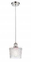 Innovations Lighting 516-1P-PN-G402-LED - Niagara - 1 Light - 7 inch - Polished Nickel - Cord hung - Mini Pendant