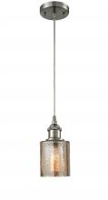 Innovations Lighting 516-1P-SN-G116-LED - Cobbleskill - 1 Light - 5 inch - Brushed Satin Nickel - Cord hung - Mini Pendant