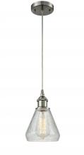 Innovations Lighting 516-1P-SN-G275-LED - Conesus - 1 Light - 6 inch - Brushed Satin Nickel - Cord hung - Mini Pendant