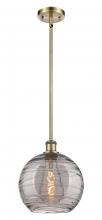 Innovations Lighting 516-1S-AB-G1213-10SM - Athens Deco Swirl - 1 Light - 10 inch - Antique Brass - Mini Pendant