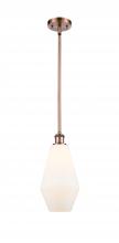 Innovations Lighting 516-1S-AC-G651-7-LED - Cindyrella - 1 Light - 7 inch - Antique Copper - Mini Pendant