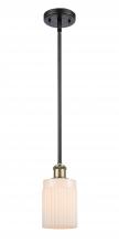 Innovations Lighting 516-1S-BAB-G341-LED - Hadley - 1 Light - 5 inch - Black Antique Brass - Mini Pendant