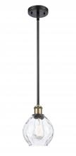 Innovations Lighting 516-1S-BAB-G362-LED - Waverly - 1 Light - 6 inch - Black Antique Brass - Mini Pendant