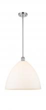 Innovations Lighting 516-1S-PC-GBD-161-LED - Bristol - 1 Light - 16 inch - Polished Chrome - Pendant