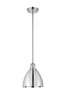 Innovations Lighting 516-1S-PC-MBD-75-PC-LED - Bristol - 1 Light - 8 inch - Polished Chrome - Pendant