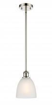 Innovations Lighting 516-1S-PN-G381-LED - Castile - 1 Light - 6 inch - Polished Nickel - Mini Pendant
