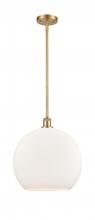 Innovations Lighting 516-1S-SG-G121-14-LED - Athens - 1 Light - 14 inch - Satin Gold - Pendant
