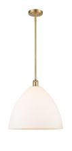 Innovations Lighting 516-1S-SG-GBD-161-LED - Bristol - 1 Light - 16 inch - Satin Gold - Pendant