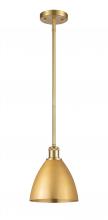 Innovations Lighting 516-1S-SG-MBD-75-SG-LED - Bristol - 1 Light - 8 inch - Satin Gold - Pendant