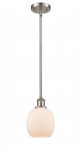 Innovations Lighting 516-1S-SN-G101-LED - Belfast - 1 Light - 6 inch - Brushed Satin Nickel - Mini Pendant