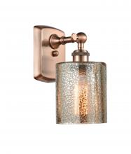Innovations Lighting 516-1W-AC-G116-LED - Cobbleskill - 1 Light - 5 inch - Antique Copper - Sconce