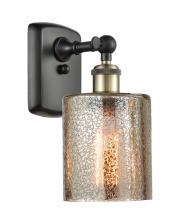 Innovations Lighting 516-1W-BAB-G116-LED - Cobbleskill - 1 Light - 5 inch - Black Antique Brass - Sconce