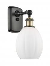 Innovations Lighting 516-1W-BAB-G81-LED - Eaton - 1 Light - 6 inch - Black Antique Brass - Sconce