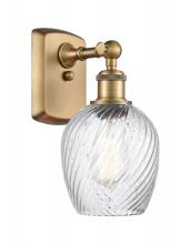 Innovations Lighting 516-1W-BB-G292-LED - Salina - 1 Light - 6 inch - Brushed Brass - Sconce