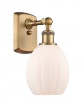 Innovations Lighting 516-1W-BB-G81-LED - Eaton - 1 Light - 6 inch - Brushed Brass - Sconce