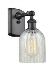 Innovations Lighting 516-1W-BK-G2511-LED - Caledonia - 1 Light - 5 inch - Matte Black - Sconce
