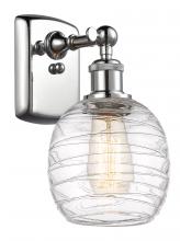 Innovations Lighting 516-1W-PC-G1013-LED - Belfast - 1 Light - 6 inch - Polished Chrome - Sconce