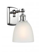Innovations Lighting 516-1W-PC-G381-LED - Castile - 1 Light - 6 inch - Polished Chrome - Sconce