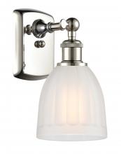 Innovations Lighting 516-1W-PN-G441-LED - Brookfield - 1 Light - 6 inch - Polished Nickel - Sconce