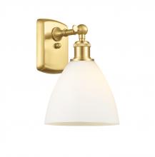 Innovations Lighting 516-1W-SG-GBD-751-LED - Bristol - 1 Light - 8 inch - Satin Gold - Sconce